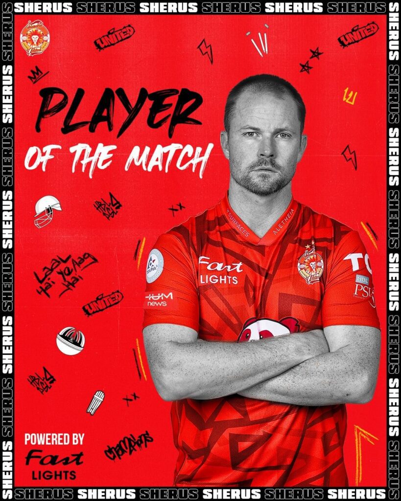 player of the match