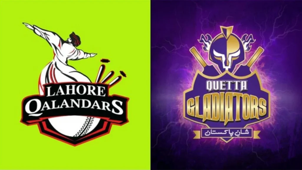 Quetta Gladiators vs Lahore Qalandars Timeline