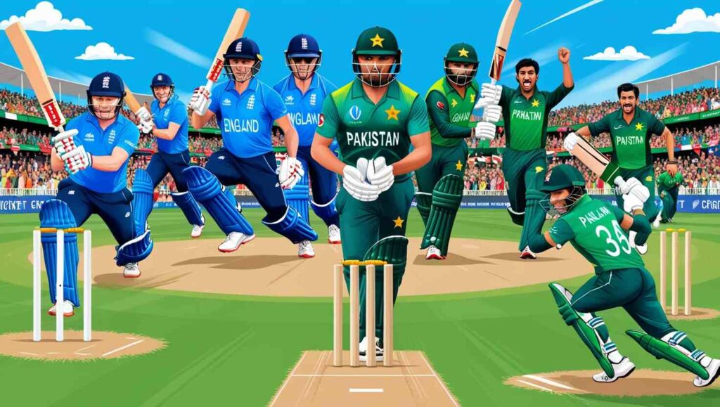 England cricket team vs Pakistan national cricket team matches