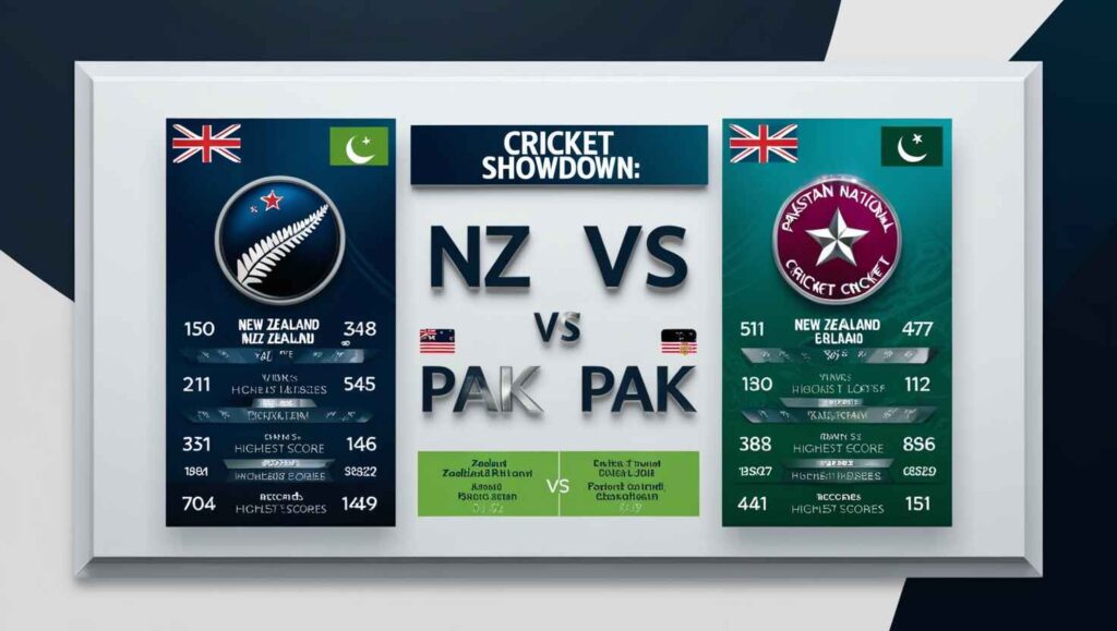 New Zealand national cricket team vs Pakistan national cricket team stats