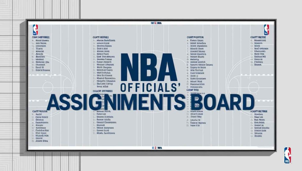 NBA Officials Assignments