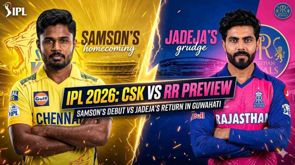 RR vs CSK, IPL 2026 Match 3 Preview